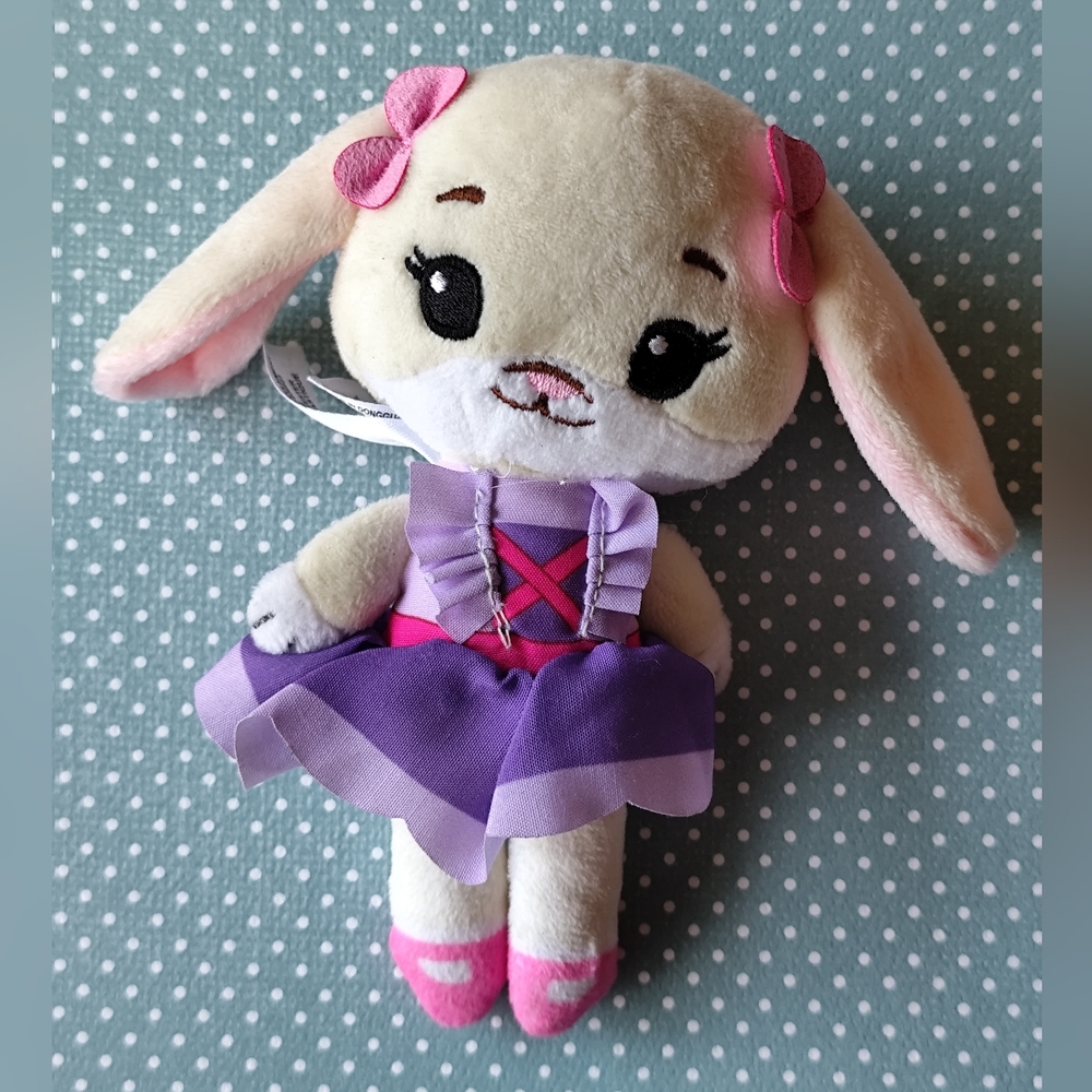 3/$20💗Tiny Tukkins Bunny rabbit Plush Stuffed Animal Toy 5"
